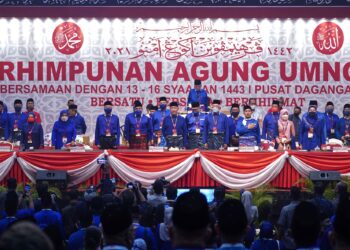 PEMILIHAN jawatan Presiden dan Timbalan Presiden merupakan amalan demokrasi yang diamalkan UMNO sejak dahulu lagi. – UTUSAN/MUHAMAD IQBAL ROSLI