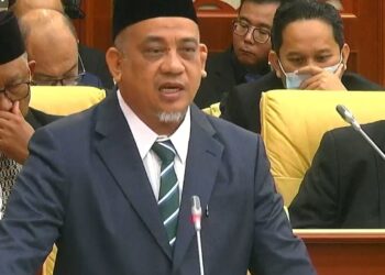 MUHAMAD FAUZI Yusoff pada sidang DUN Pulau Pinang hari ini.