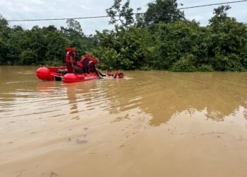 WARGA emas yang dilaporkan hilang ketika menjaring ikan ditemukan di Sungai Pahang ditemukan lemas di Kampung Belenggu di Temerloh, Pahang. - FOTO IHSAN PDRM