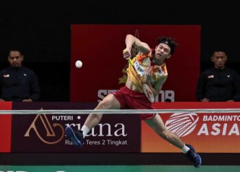 LEE Zii Jia akui Wong Tat Meng banyak mengubah corak permainannya- UTUSAN/AMIR KHALID