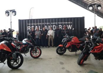 KTM memperkenalkan empat buat motosikal berkuasa tinggi terbaharu.