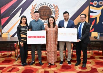 Menteri Belia dan Sukan, Hannah Yeoh ketika majlis pengumuman tajaan insentif kemenangan Temasya Sukan Olimpik Paris 2024.