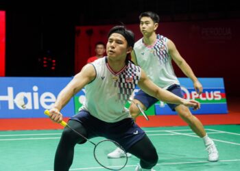 GOH Sze Fei-Nur Izzuddin Rumsani perlu mengelak tekanan apabila berada di ranking No.1 dunia.