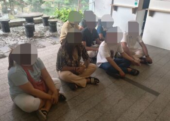ANTARA warga asing ditahan di dua lokasi di Jalan Ipoh dan Jalan Sultan Ismail, Kuala Lumpur kerana menjalankan aktiviti menguruskan ‘homestay’.