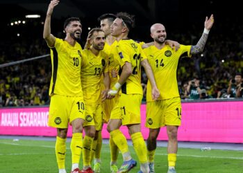 SKUAD Harimau Malaya kini menduduki ranking ke-123 dunia.