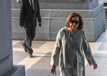 ISTERI kepada bekas Menteri Kewangan, Allahyarham Tun Daim, Toh Puan Na'imah Abdul Khalid.