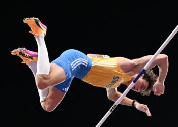 Atlet lompat bergalah Sweden, Armand Duplantis mahu pecahkan rekod dunia miliknya di Liga Berlian 2026- AFP