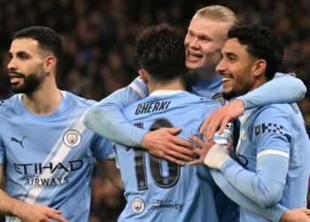 MANCHESTER City berdepan jadual padat pada minggu ini.-AFP