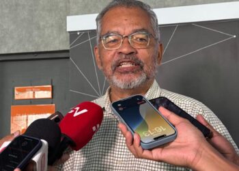 SETIAUSAHA Eksekutif NSAM, Mejar (B) Jasni Shaari ditemui media selepas Mesyuarat Jawatankuasa Kerja 2026 di Majlis Sukan Negara(MSN) Bukit Jalil, hari ini.