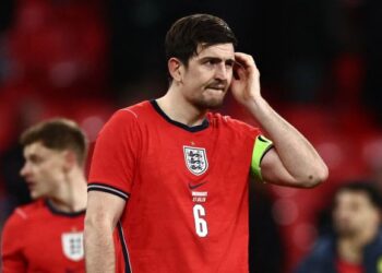 Harry Maguire tidak tersenarai ke Piala Dunia 2026.-AFP