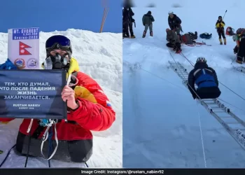 RUSTAM NABIEV menawan gunung Everest hanya menggunakan tangannya. Instagram/@rustam