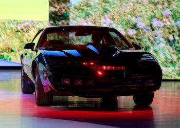 Gambar fail kereta Knight Rider. - AFP