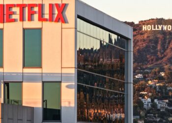 GAMBAR fail studio Netflix di Los Angeles. - AFP
