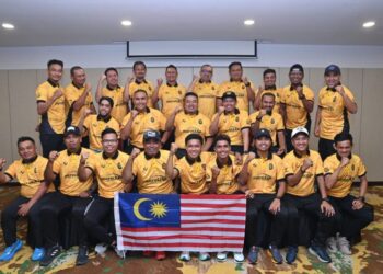PASUKAN kebangsaan FootGolf Malaysia yang akan beraksi pada kejohanan Piala Dunia FIFG 2026 di Acapulco, Mexico bermula 27 Mei hingga 7 Jun ini.