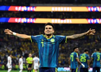 LUIS Diaz bakal menjadi penggempur utama skuad Colombia dalam merobek gawang DR Congo-AFP