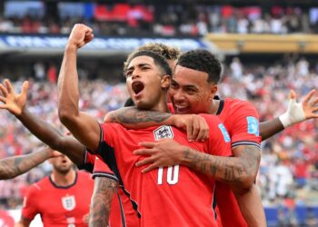 JUDE Bellingham meledak satu gol dan mencipta satu bantuan jaringan untuk mengemudi Three Lions menewaskan Panama 2-0 sekali gus muncul juara Kumpulan L Piala Dunia 2026.-AFP