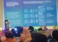AHMAD Shahdan Kasim ketika membentang kertas kerja ‘Mengurus Biodiversiti Secara Lestari Dalam
Landskap Kelapa Sawit ‘ pada Forum Biodiversiti 2026 di Putrajaya, kelmarin. – UTUSAN/FAISOL
MUSTAFA