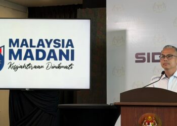 FAHMI Fadzil mengumumkan tema HKHM 2026 pada sidang akhbar pasca Mesyuarat Jemaah Menteri di Putrajaya.