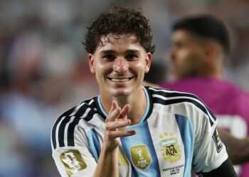 JULIAN Alvarez-AFP