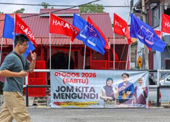 KAJIAN lapangan Ilham Centre mendapati sentimen mempertahankan kuasa politik Melayu-Islam menjadi antara justifikasi utama penyokong kedua-dua parti dalam menerima kerjasama BN-PN.- UTUSAN/ISKANDAR ISHAK