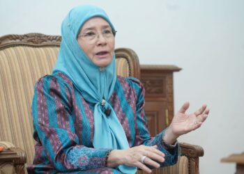 TUNKU AZIZAH AMINAH MAIMUNAH ISKANDARIAH. -UTUSAN/FAUZI BAHARUDIN