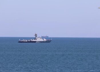 GAMBAR fail Laut Caspian. - AFP