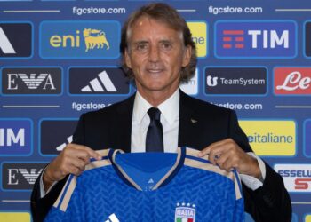Roberto Mancini dilantik sebagai pengendali skuad kebangsaan Itali. - AFP