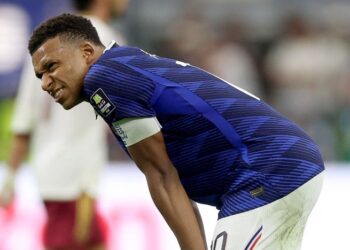 Kylian Mbappe jelas kecewa selepas Perancis gagal ke final Piala Dunia 2026. - AFP