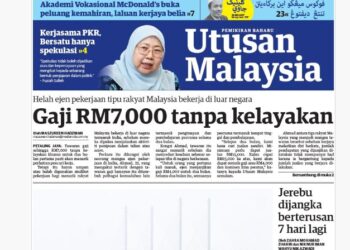 UTUSAN MALAYSIA 14 OGOS 2026