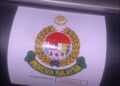 TANGKAP layar logo Jabatan Imigresen Malaysia (JIM) yang dilekatkan pada sebuah kenderaan milik syarikat import yang tular di media sosial