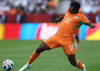 Yan Diomande menjadi senjata baharu Real Madrid mengharungi kempen musim ini. - AFP