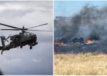 DUA askar maut selepas sebuah helikopter terhempas di Fort Hood. - AFP