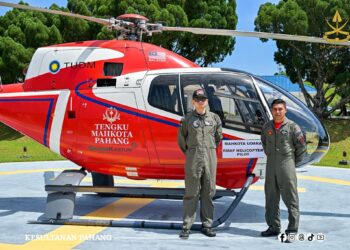 TENGKU Hassanal Ibrahim Alam Shah berjaya menamatkan latihan penerbangan sebagai Juruterbang Helikopter Tentera Udara Diraja Malaysia (TUDM).