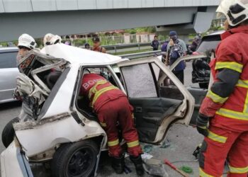 Maut parah kemalangan