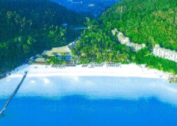 IMEJ kawasan cadangan perluasan projek pembangunan resort The Taaras di Pulau Redang, Terengganu. - GAMBAR IHSAN JAS